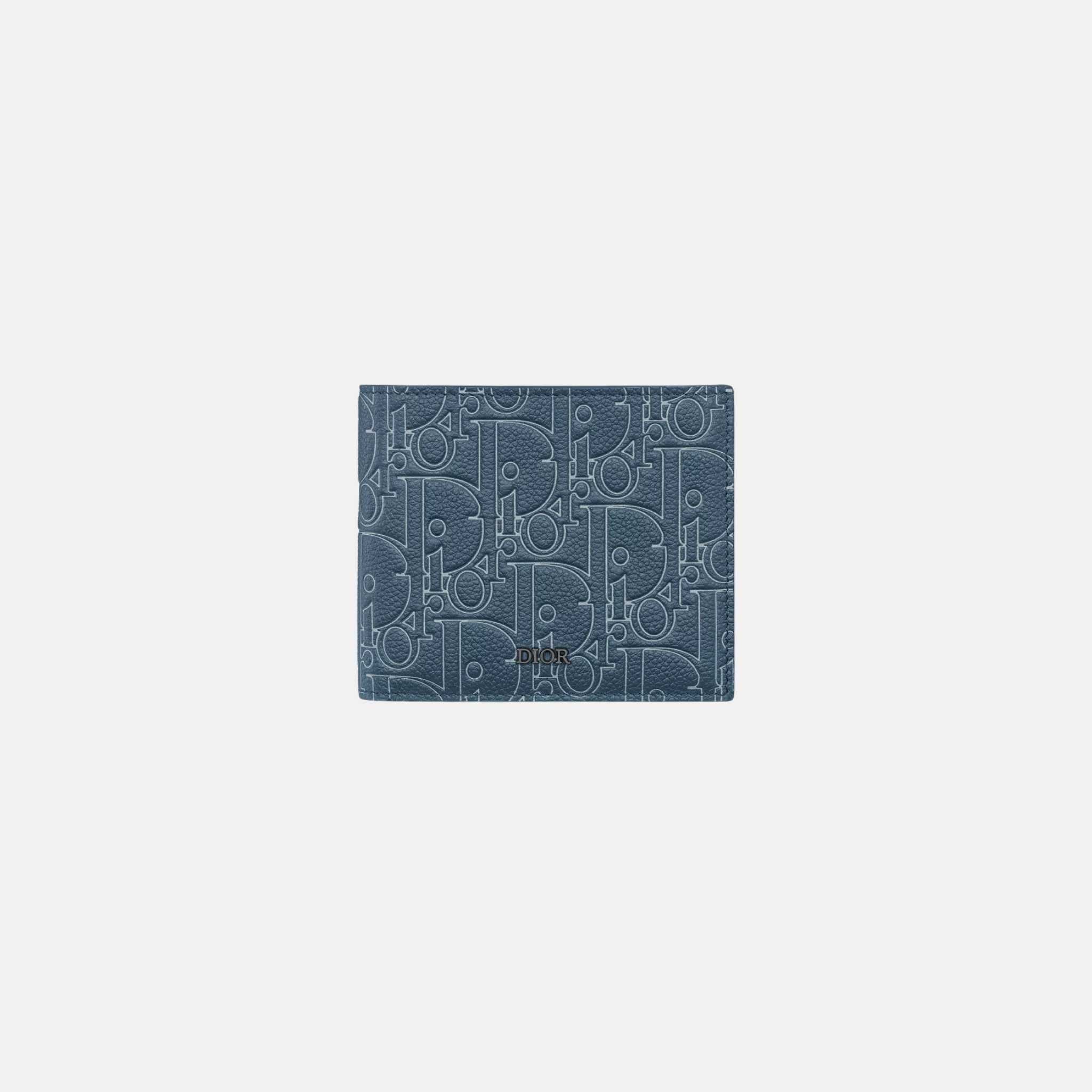 Bifold Wallet In Gravity Outline Leather