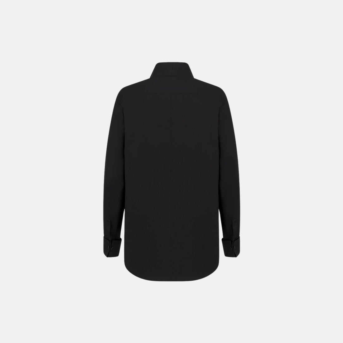 Blouse In Cotton Poplin With Long Sleeves