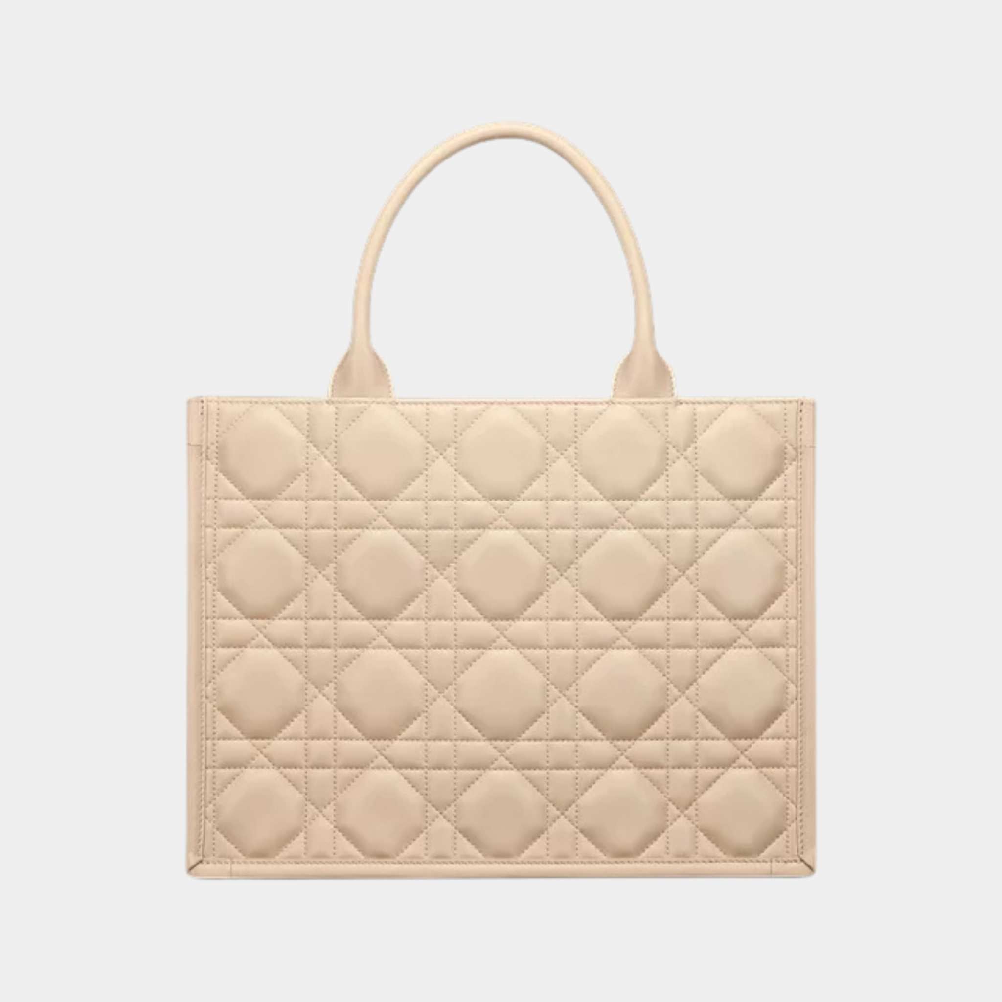 Book Tote Medium Bag Macrocannage Calfskin