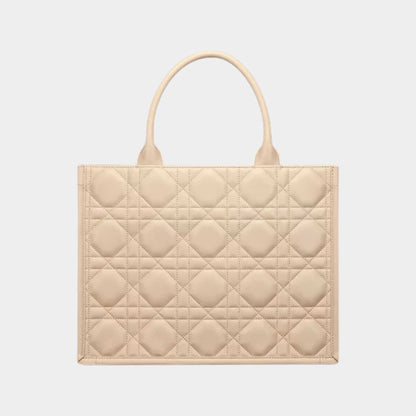 Book Tote Medium Bag Macrocannage Calfskin