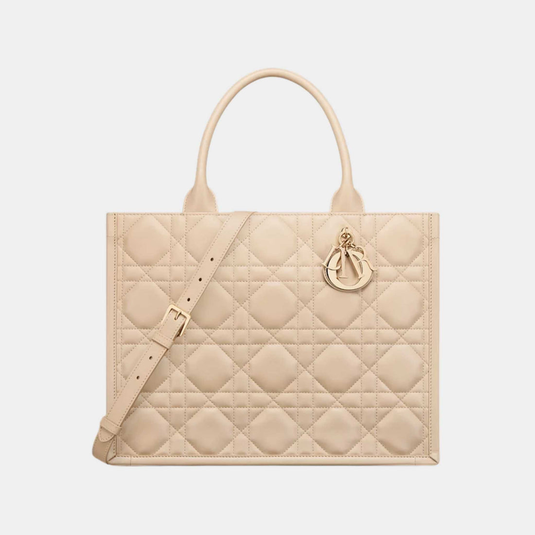 Book Tote Medium Bag Macrocannage Calfskin