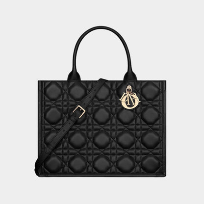 Book Tote Medium Bag Macrocannage Calfskin