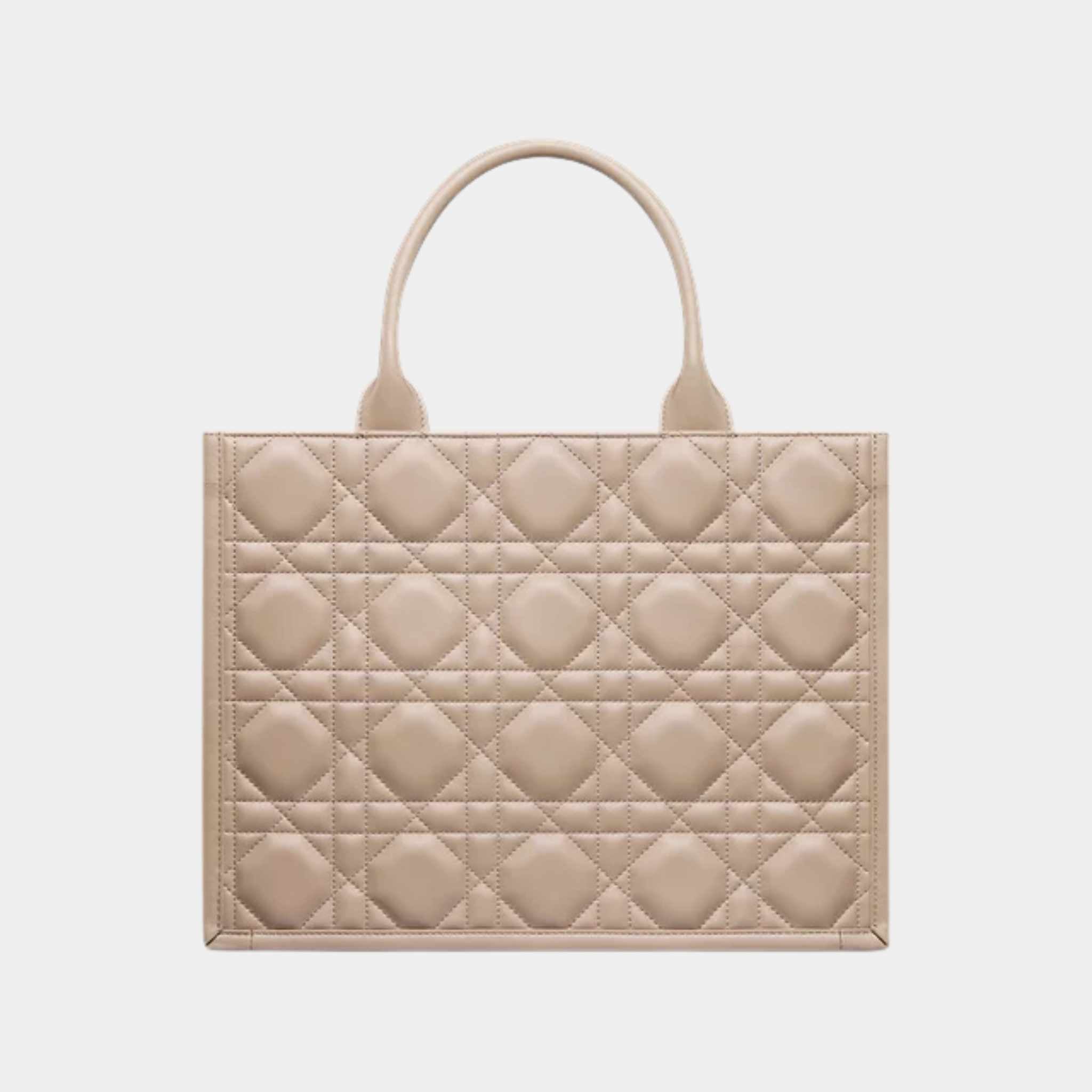 Book Tote Medium Bag Macrocannage Calfskin