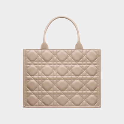 Book Tote Medium Bag Macrocannage Calfskin