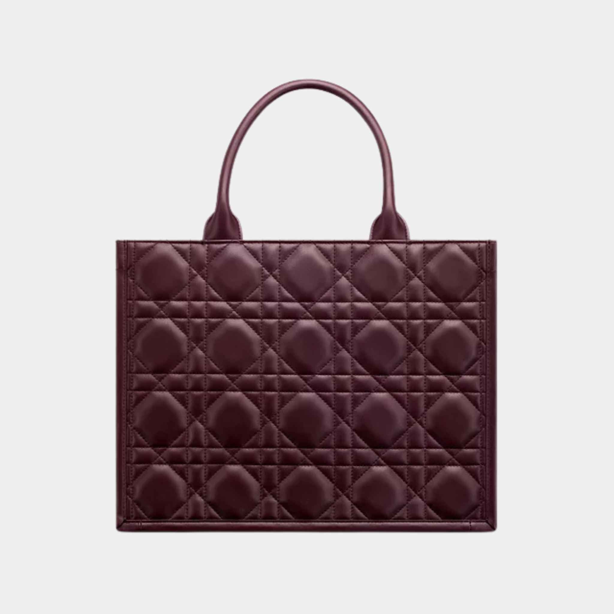 Book Tote Medium Bag Macrocannage Calfskin