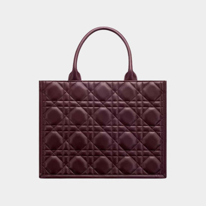 Book Tote Medium Bag Macrocannage Calfskin