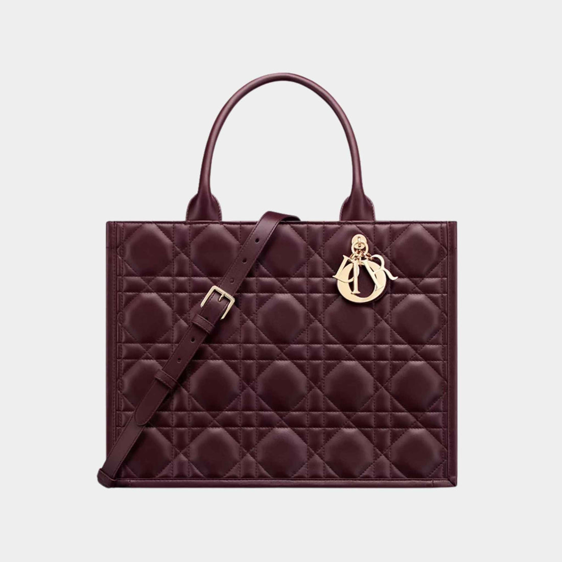 Book Tote Medium Bag Macrocannage Calfskin