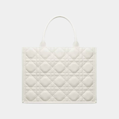 Book Tote Medium Bag Macrocannage Calfskin