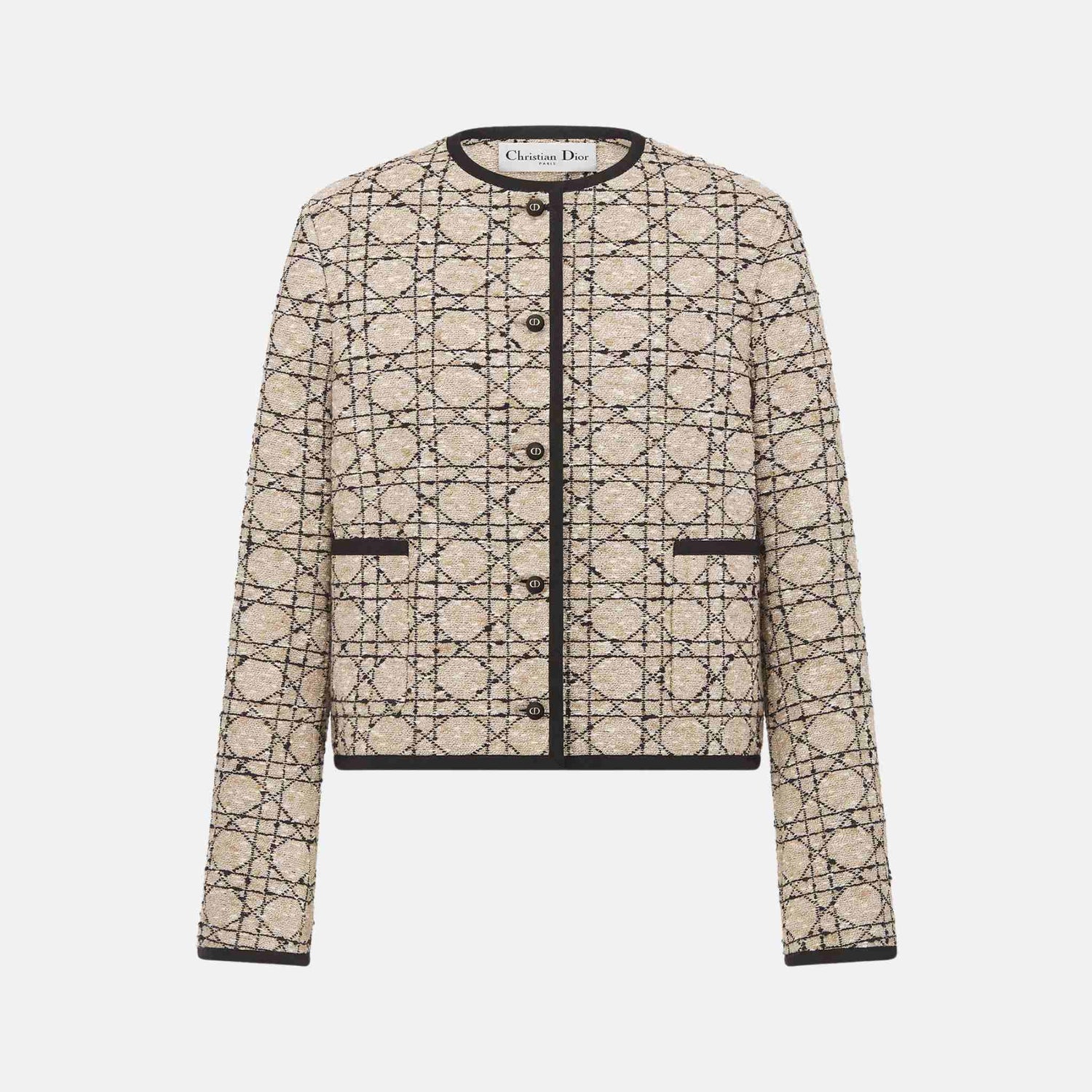 Cannage Cropped Jacket
