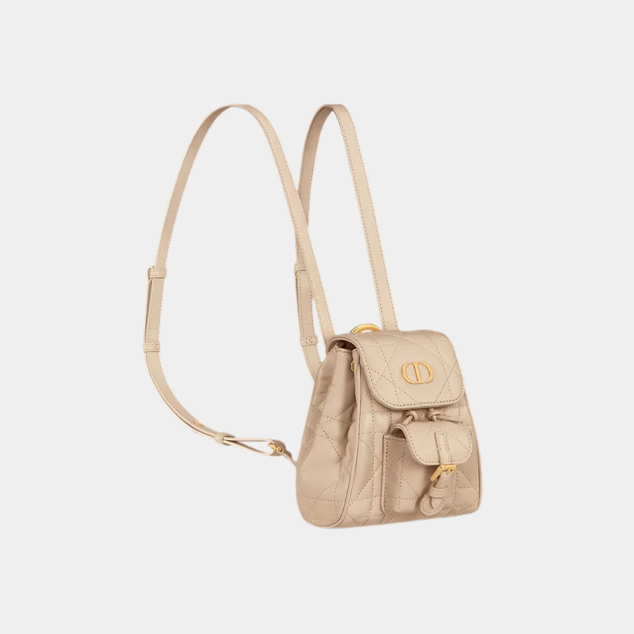 Caro Nano Backpack Macrocannage Lambskin