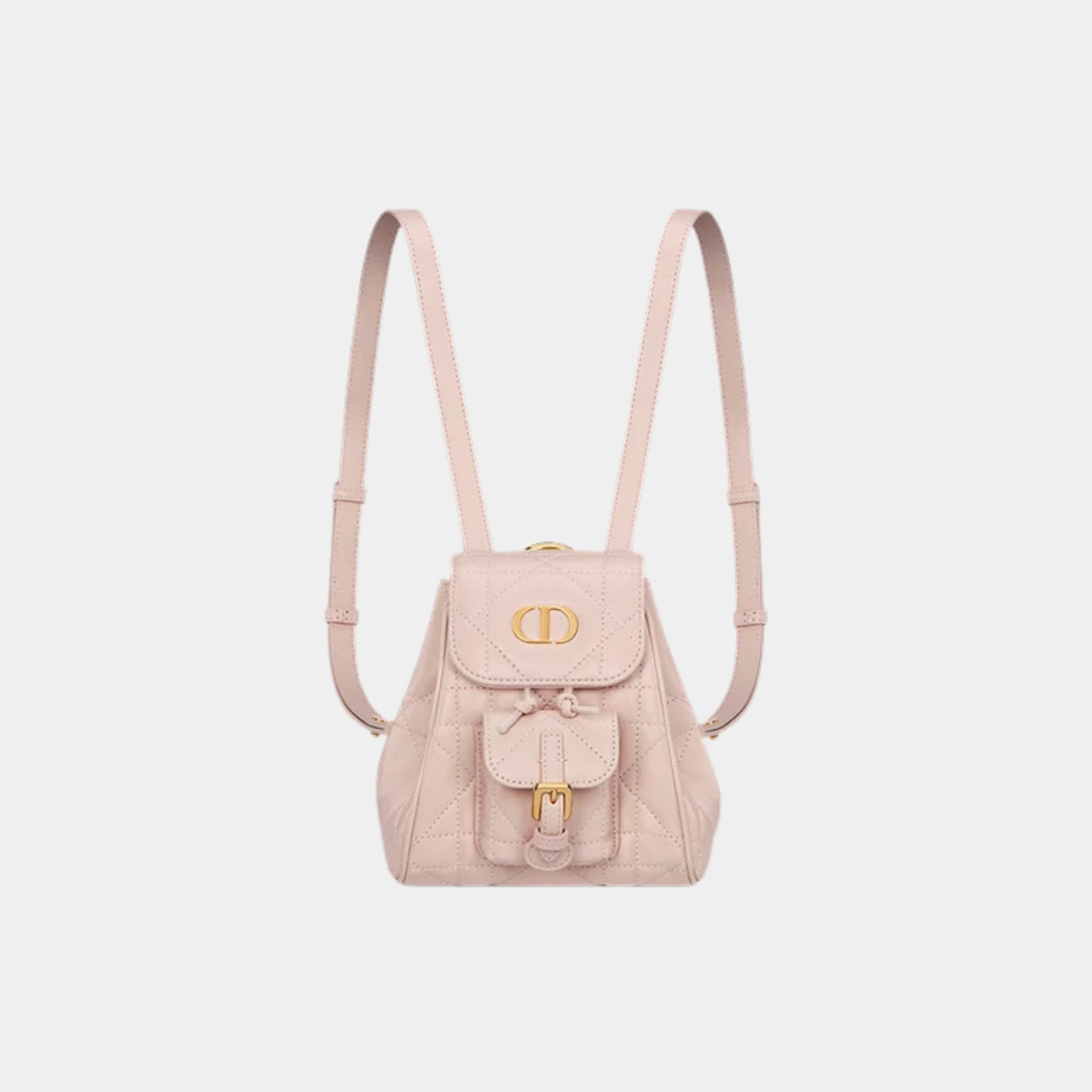 Caro Nano Backpack Macrocannage Lambskin