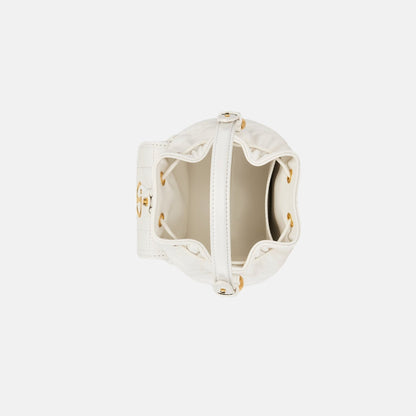 Dior Caro Nano Bucket Bag In Macrocannage Lambskin