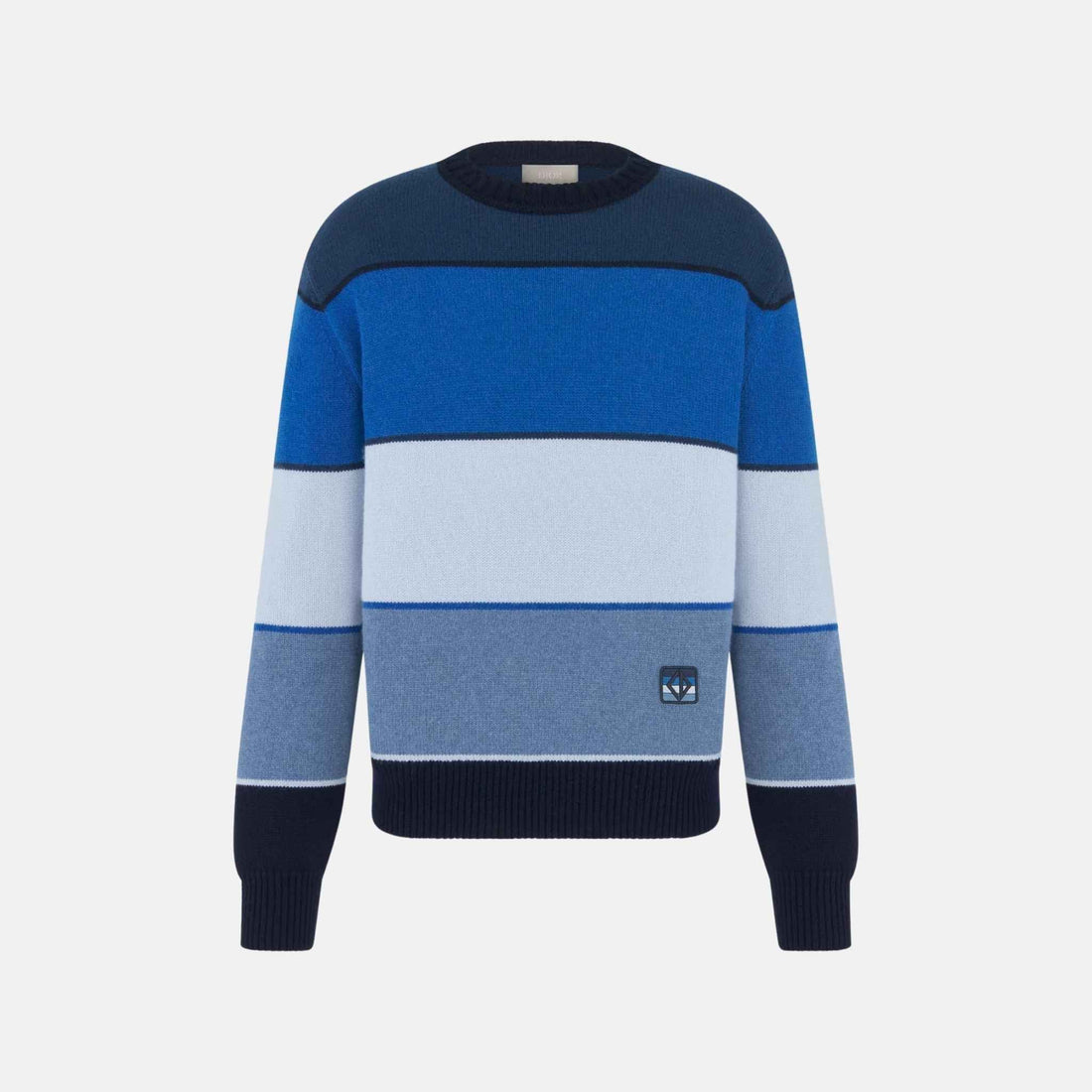 CD Diamond Sweater In Cashmere And Cotton Jersey