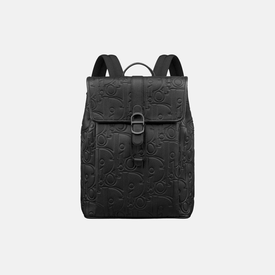 Daily Backpack with Flap in Gravity and Grained Calfskin