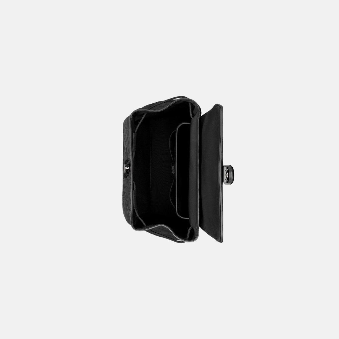 Daily Backpack with Flap in Gravity and Grained Calfskin