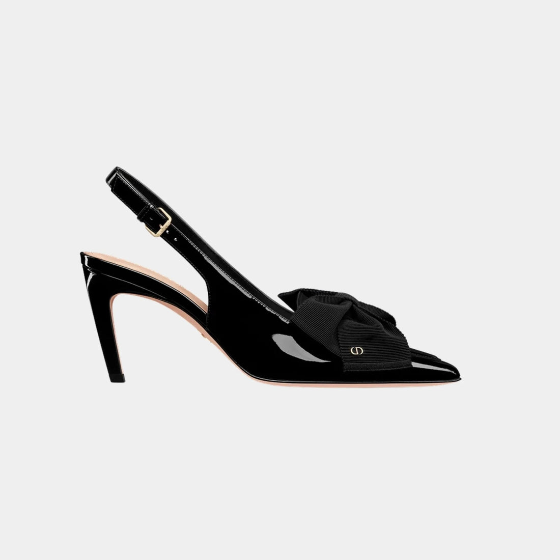 Diorissimo Slingback Pump Patent Calfskin and Grosgrain