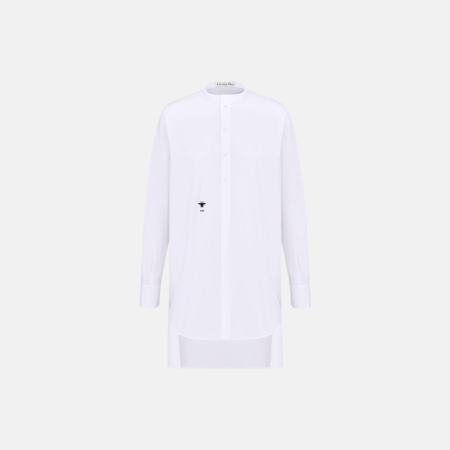 Dioriviera Long Blouse In Cotton Poplin