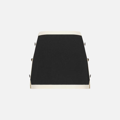 Dioriviera Mini Straight Skirt In Technical Knit