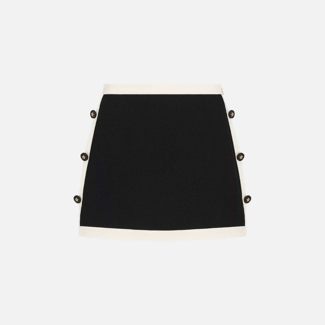 Dioriviera Mini Straight Skirt In Technical Knit