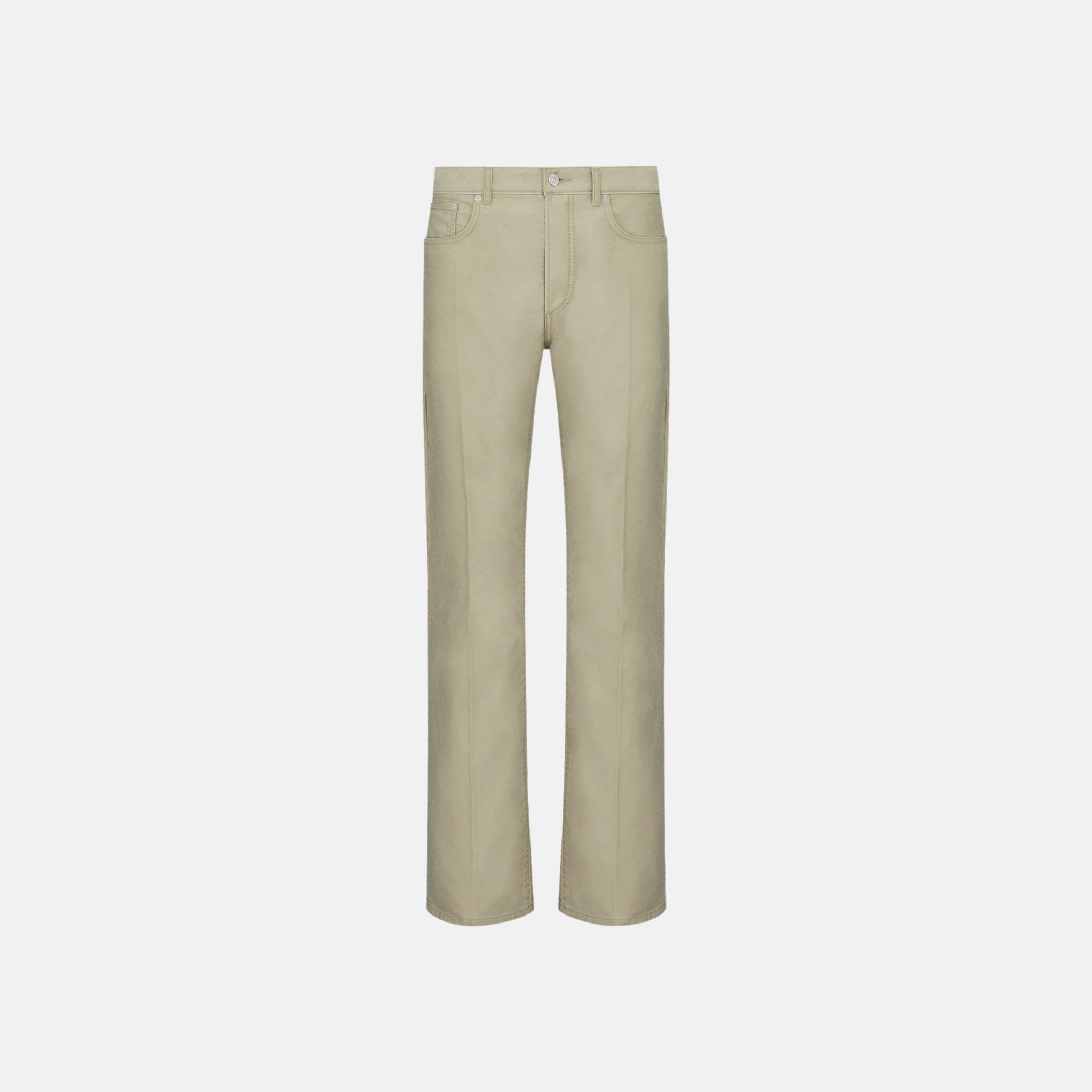 Flared Jeans In Cotton Twill With Christian Dior Couture
