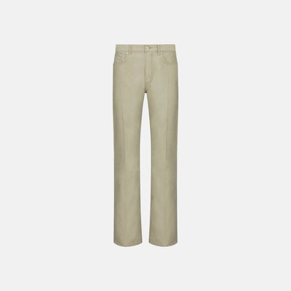 Flared Jeans In Cotton Twill With Christian Dior Couture