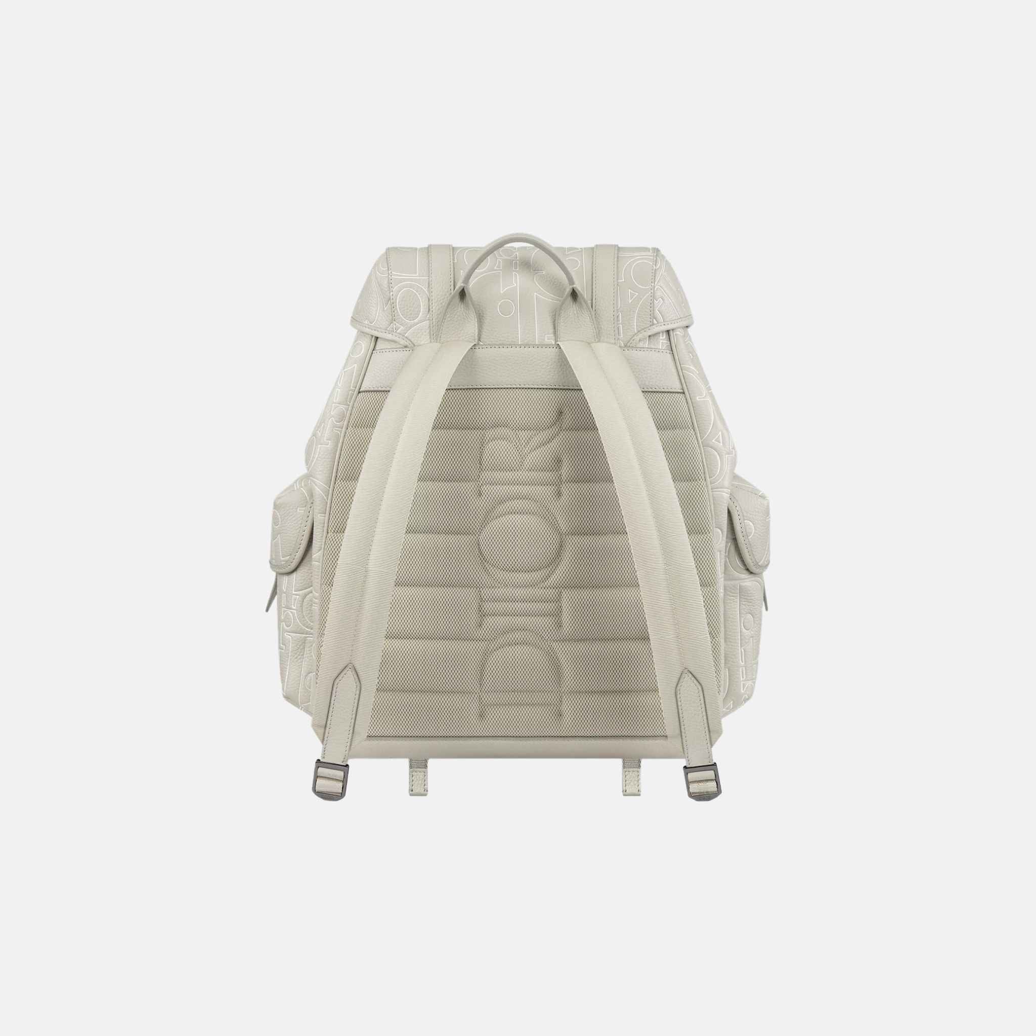 Hit The Road Backpack In Outline Leather And Grained Calfskin