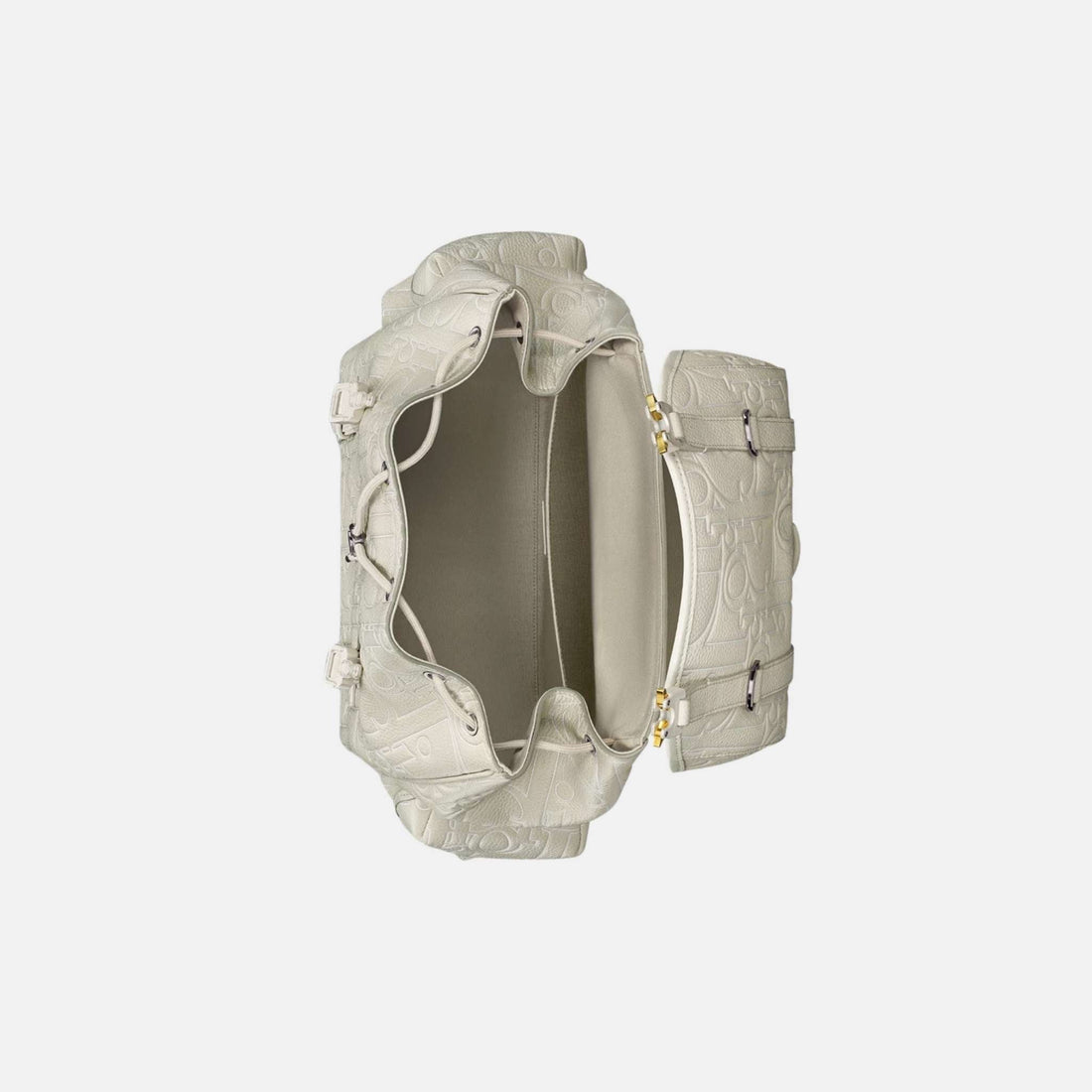 Hit The Road Backpack In Outline Leather And Grained Calfskin