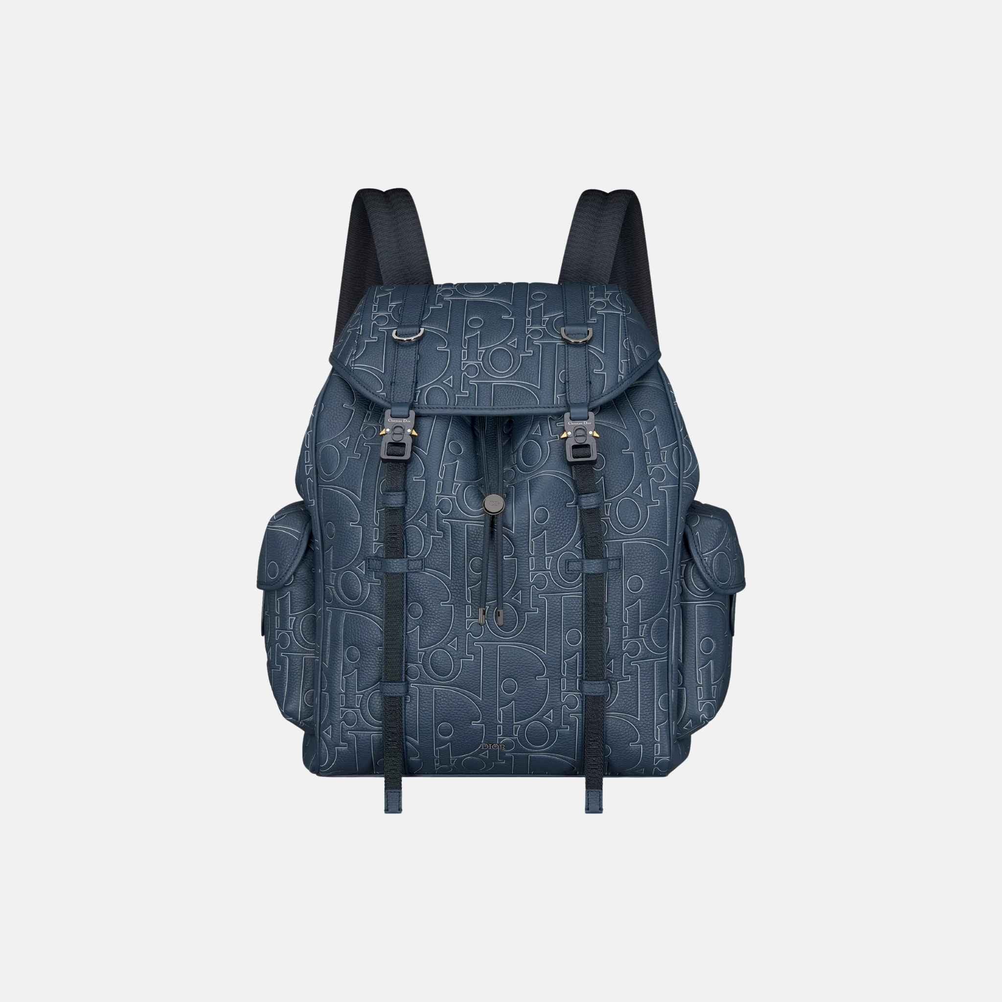 Hit The Road Backpack In Outline Leather And Grained Calfskin