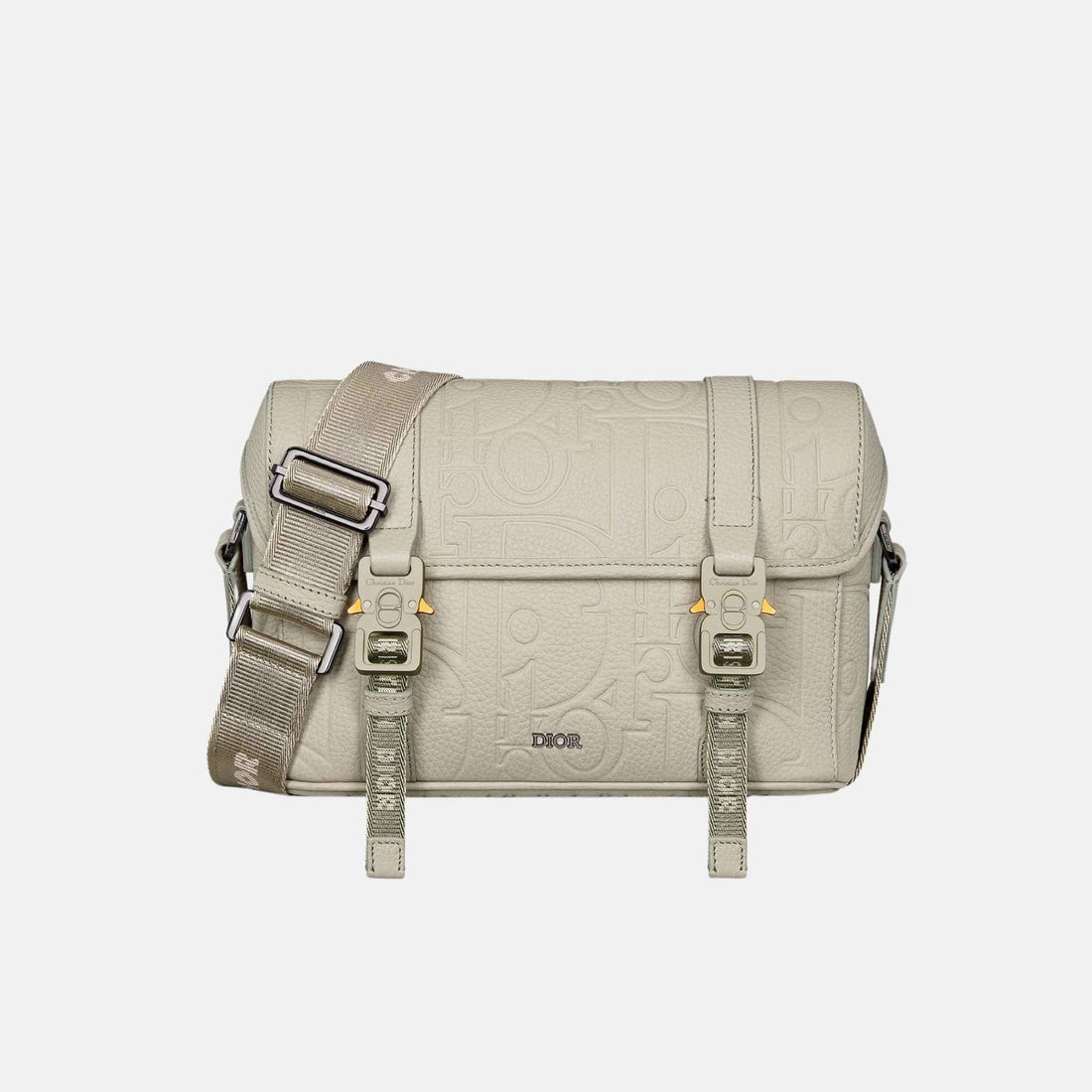Hit The Road Messenger Bag In Gravity Leather