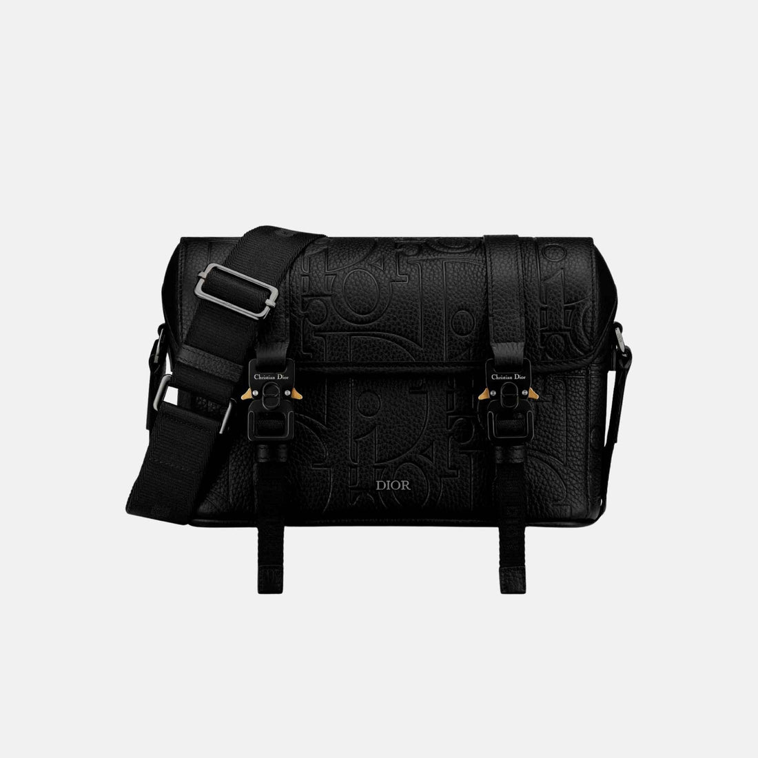 Hit The Road Messenger Bag In Gravity Leather