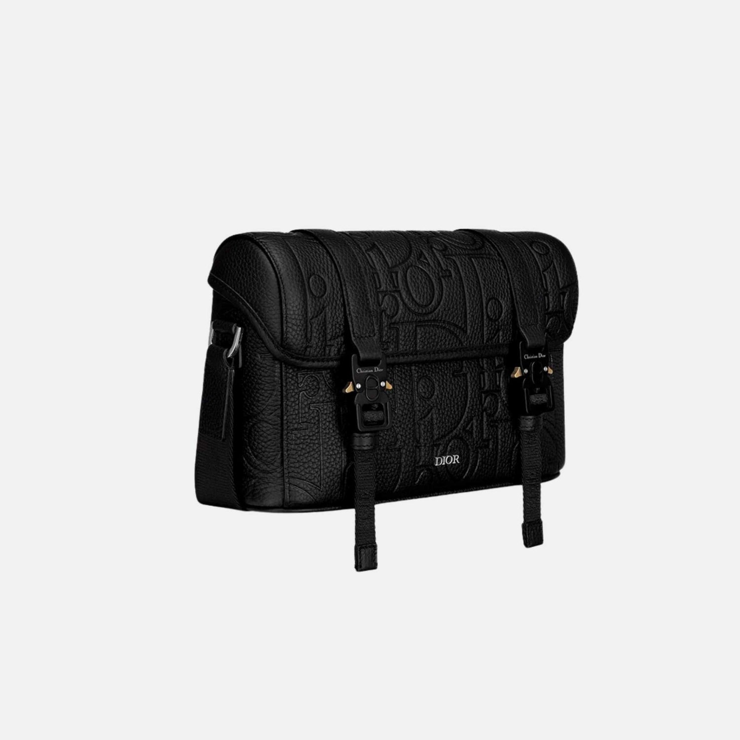 Hit The Road Messenger Bag In Gravity Leather