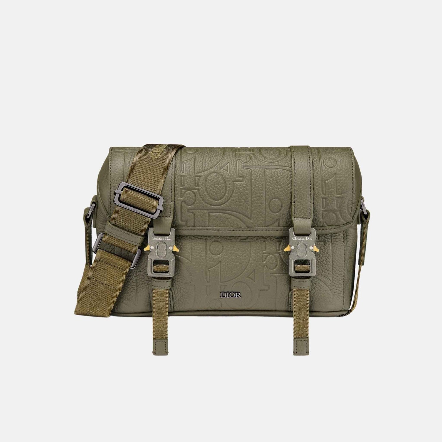 Hit The Road Messenger Bag In Gravity Leather