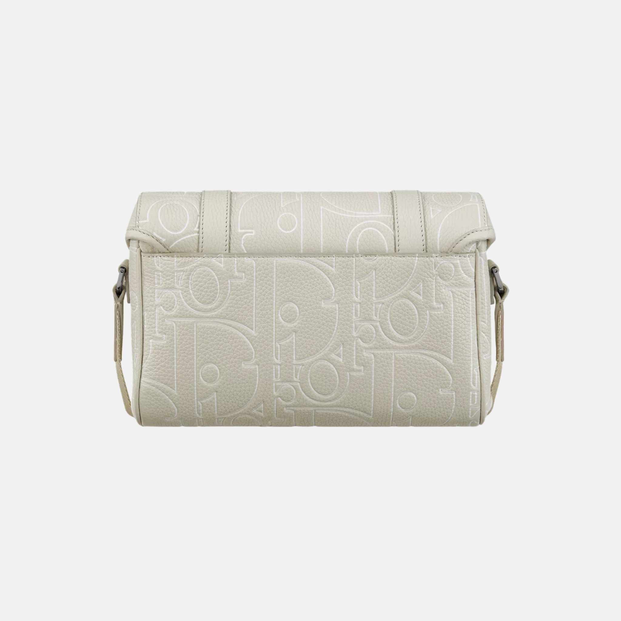 Hit The Road Messenger Flap Bag in Grained Calfskin