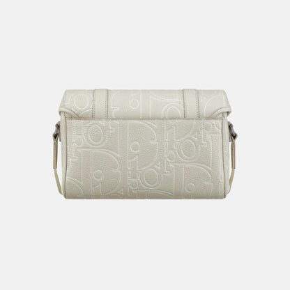 Hit The Road Messenger Flap Bag in Grained Calfskin