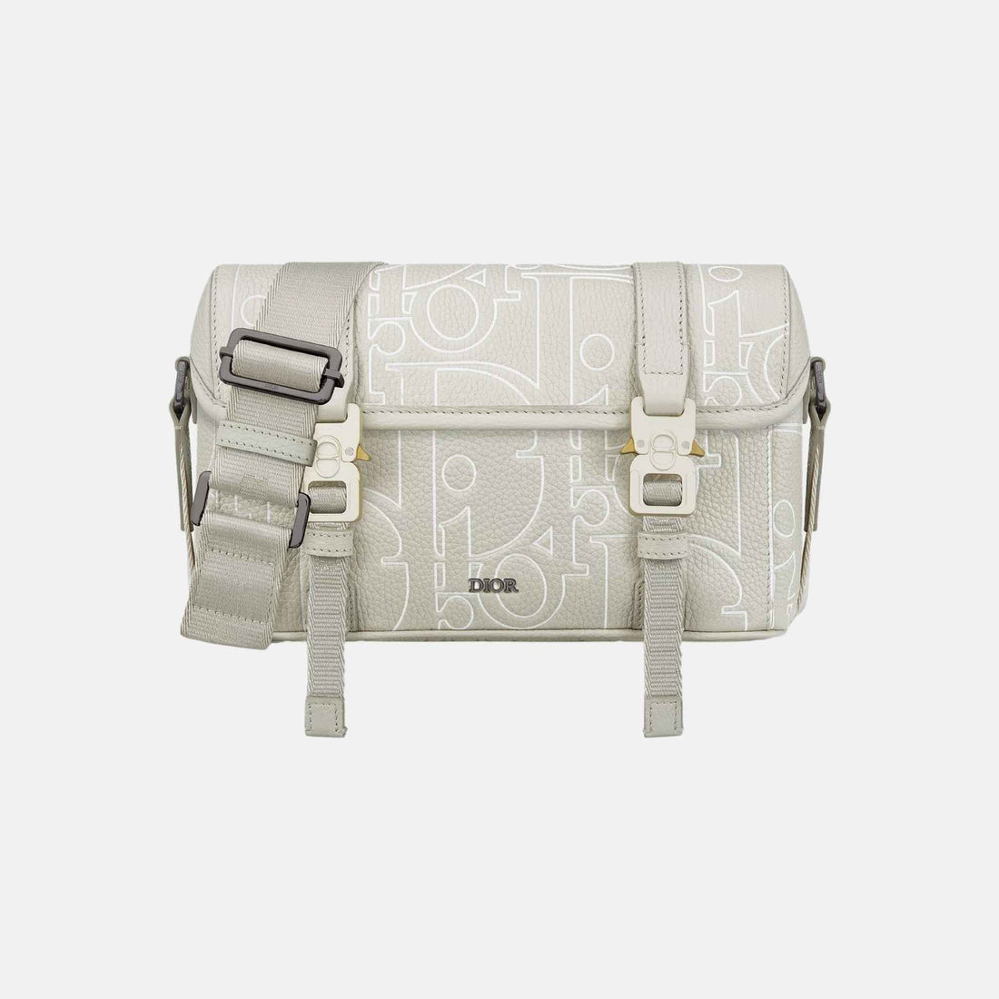 Hit The Road Messenger Flap Bag in Grained Calfskin