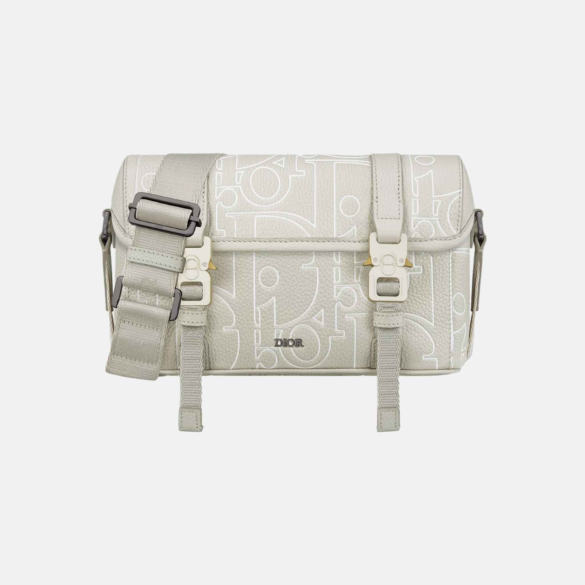 Hit The Road Messenger Flap Bag in Grained Calfskin
