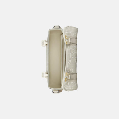 Hit The Road Messenger Flap Bag in Grained Calfskin