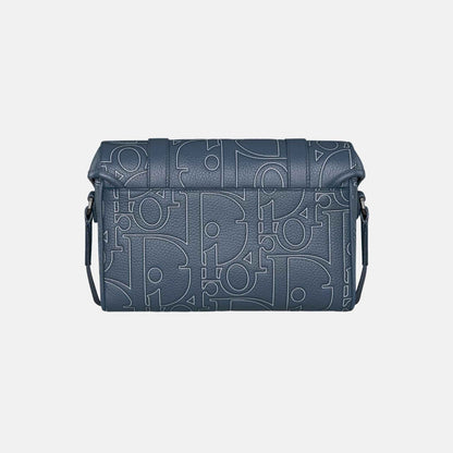 Hit The Road Messenger Flap Bag in Grained Calfskin