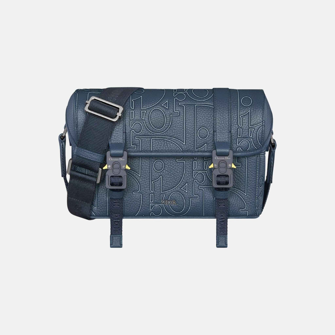 Hit The Road Messenger Flap Bag in Grained Calfskin