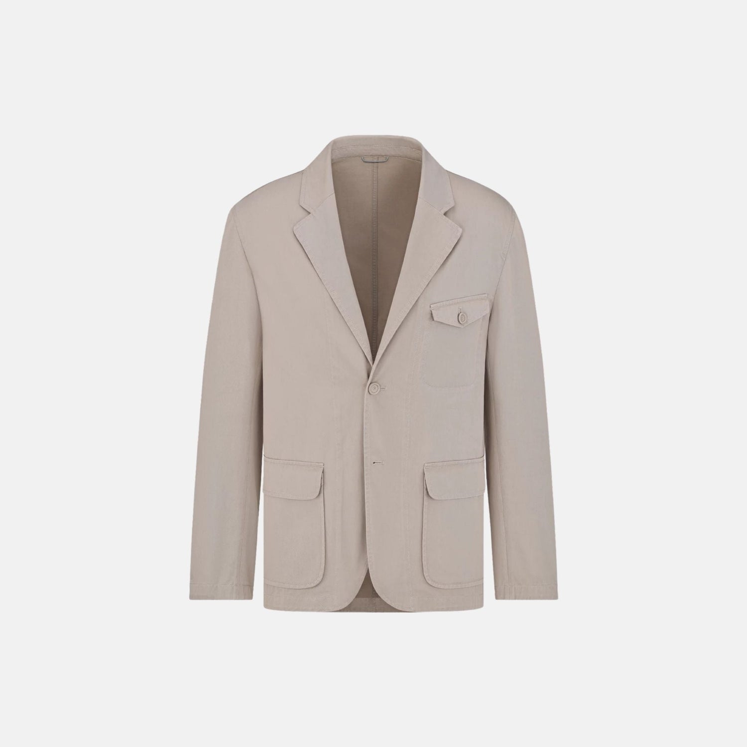 Jacket With Christian Dior Couture In Cotton Gabardine