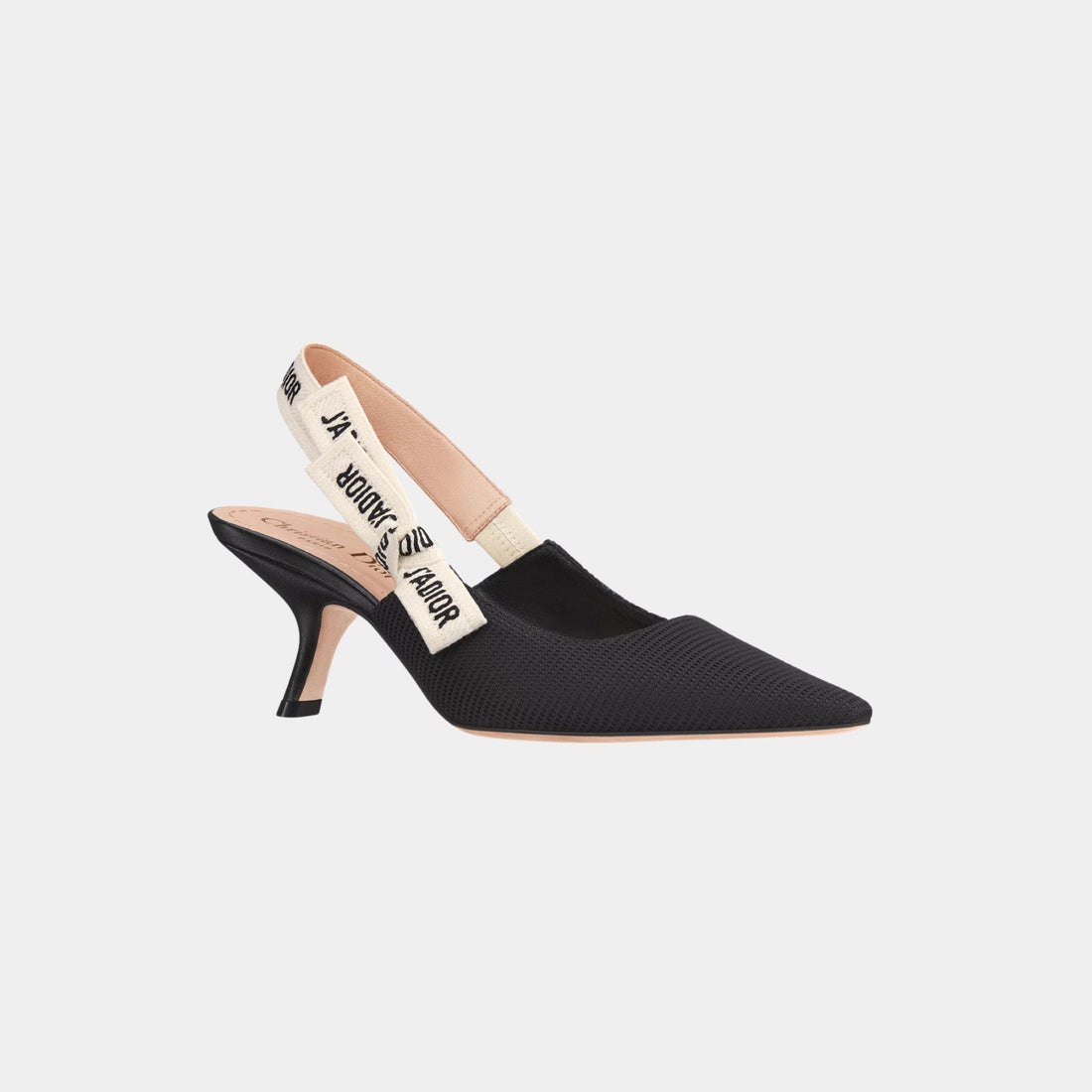 J Adior Slingback Pump Technical Fabric