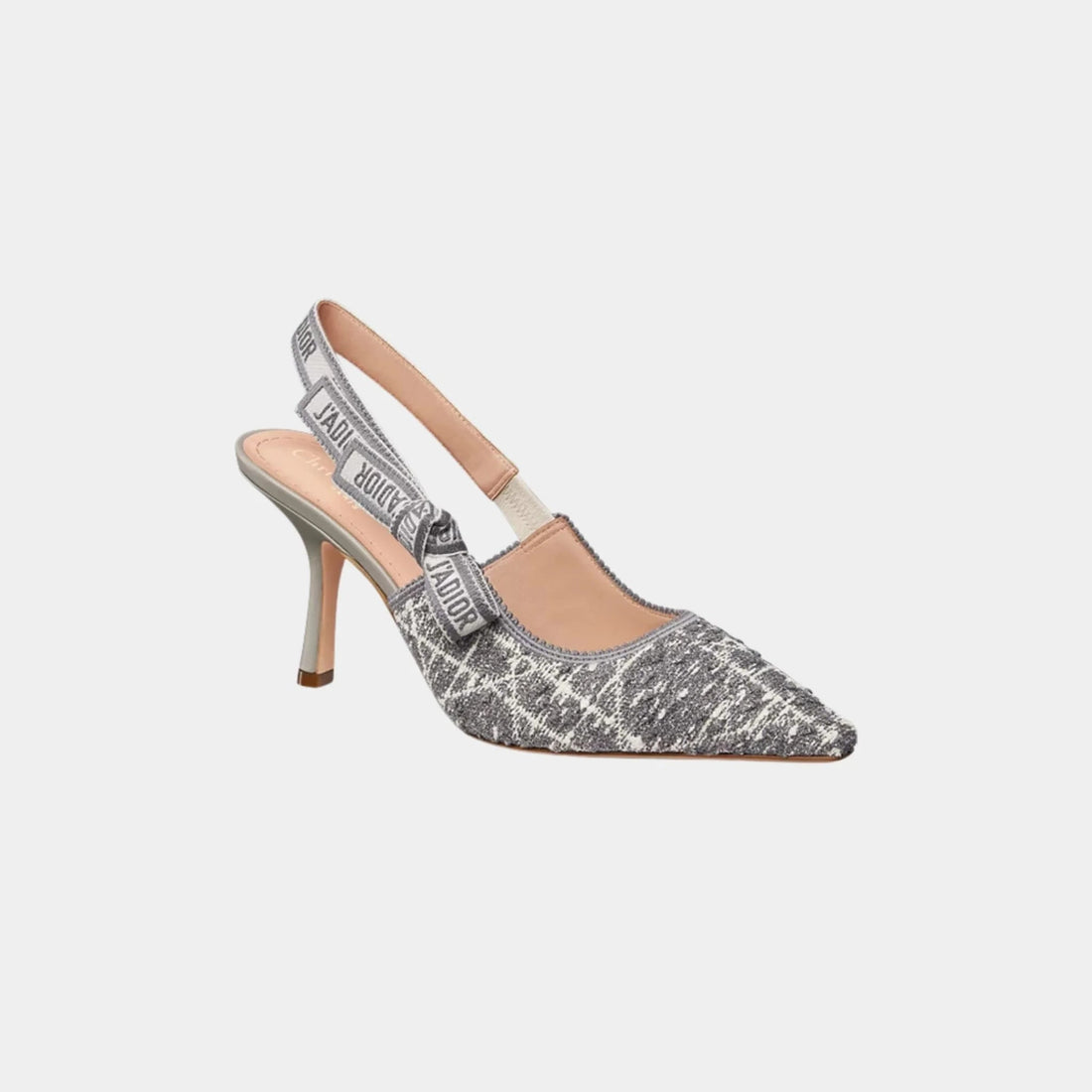 J Adior Slingback Pumps Tweed with Cannage Pattern