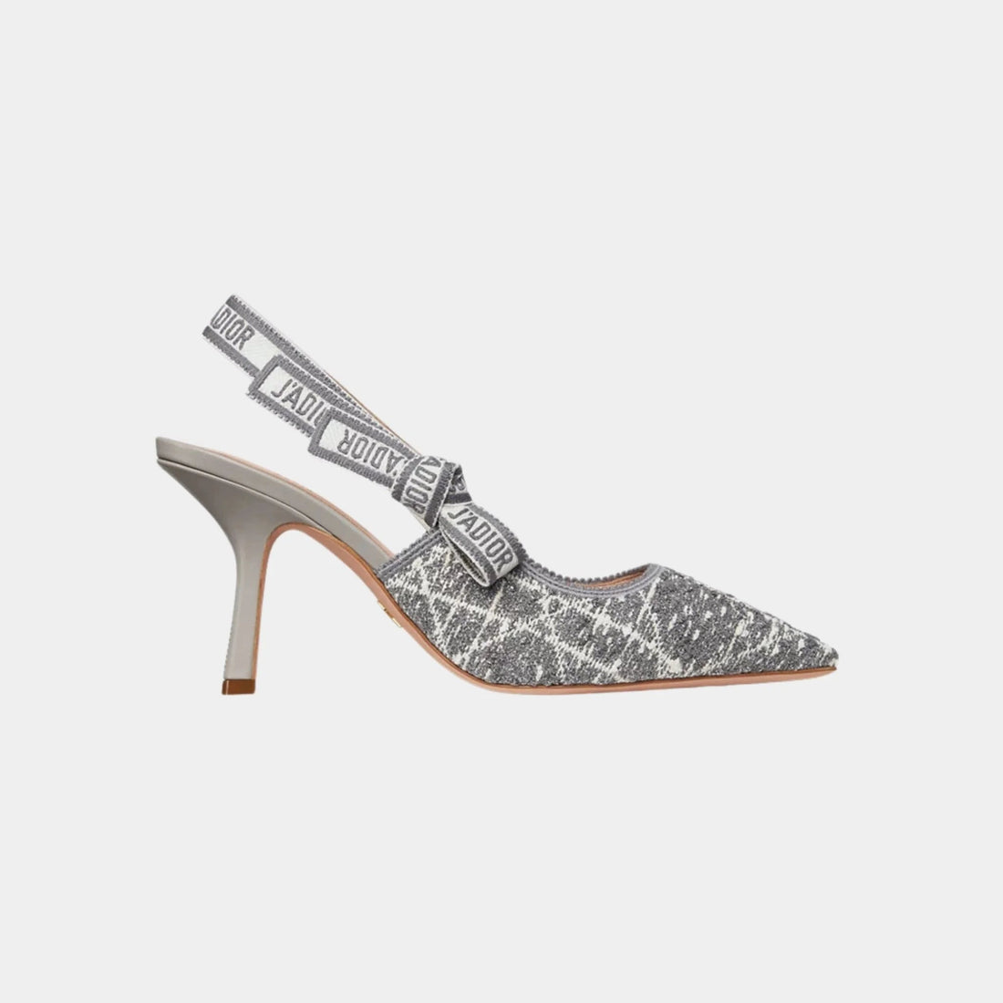 J Adior Slingback Pumps Tweed with Cannage Pattern