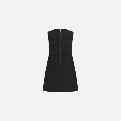 Kids A Line Dress Macrocannage Technical Fabric