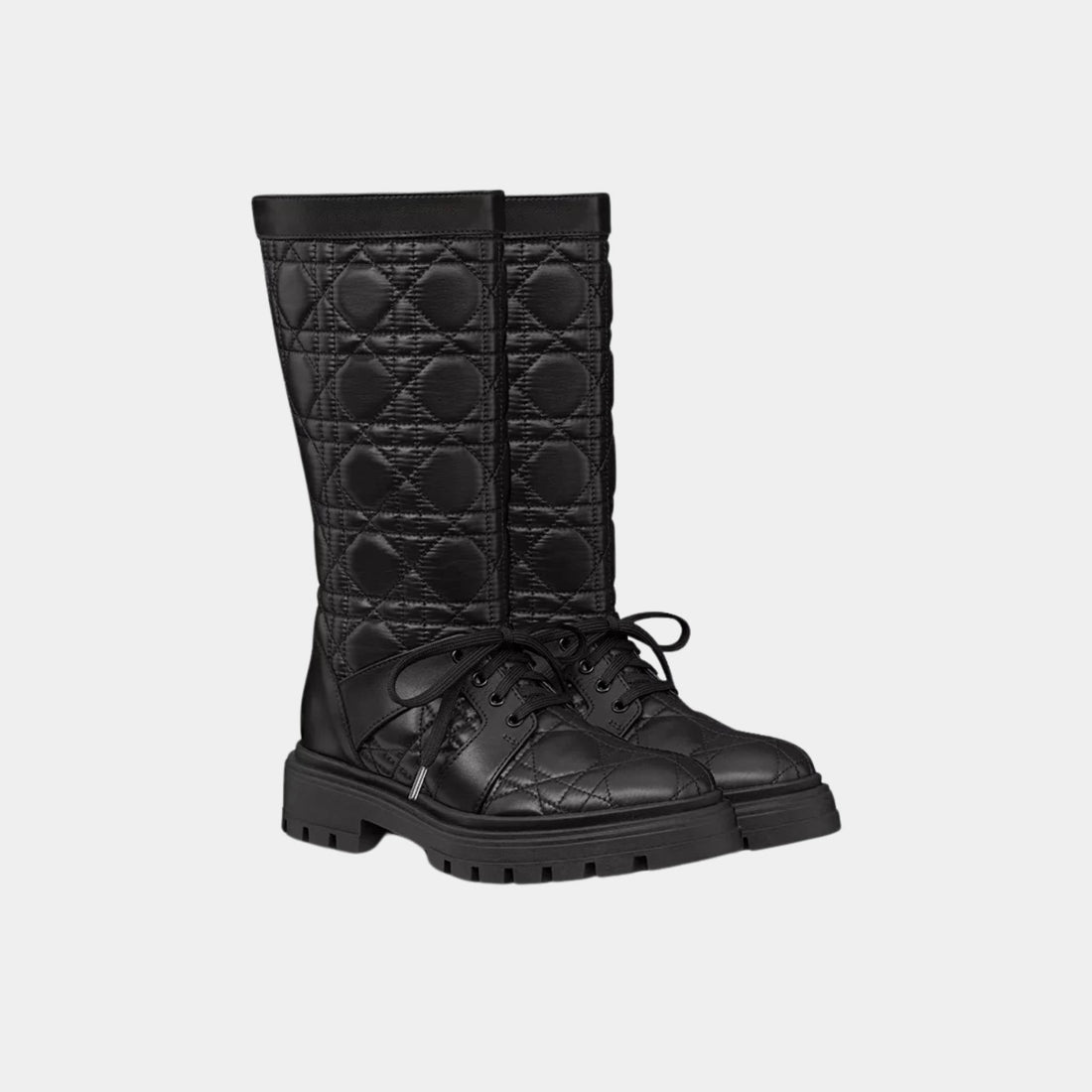 Kids Boot Black Cannage Technical Fabric