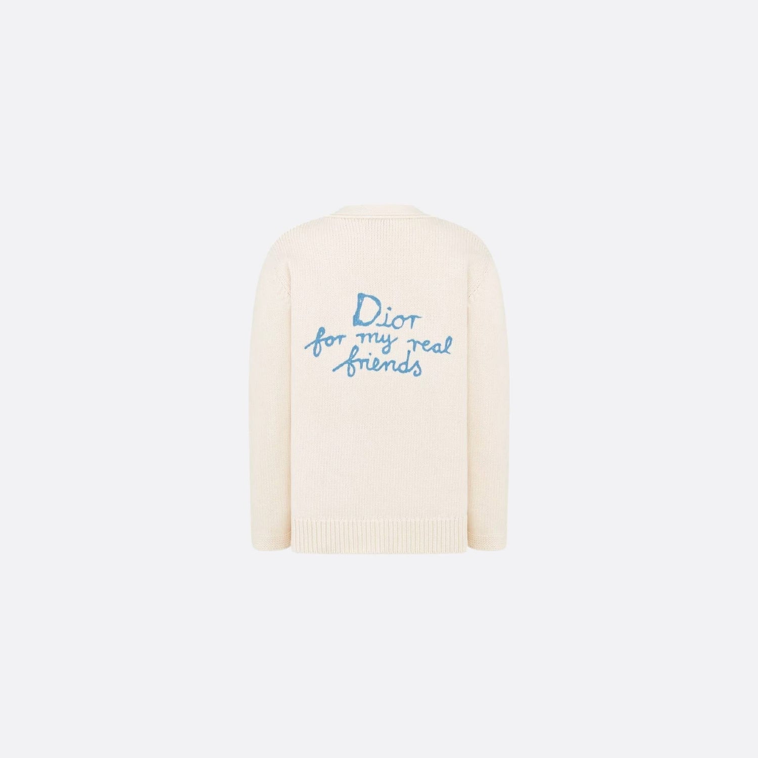 Kids DIOR AND HYLTON NEL Cardigan Ivory Cotton Blend Knit