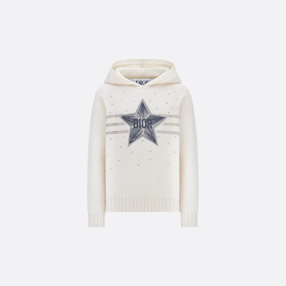 Kids Hooded Sweater Wool Knit