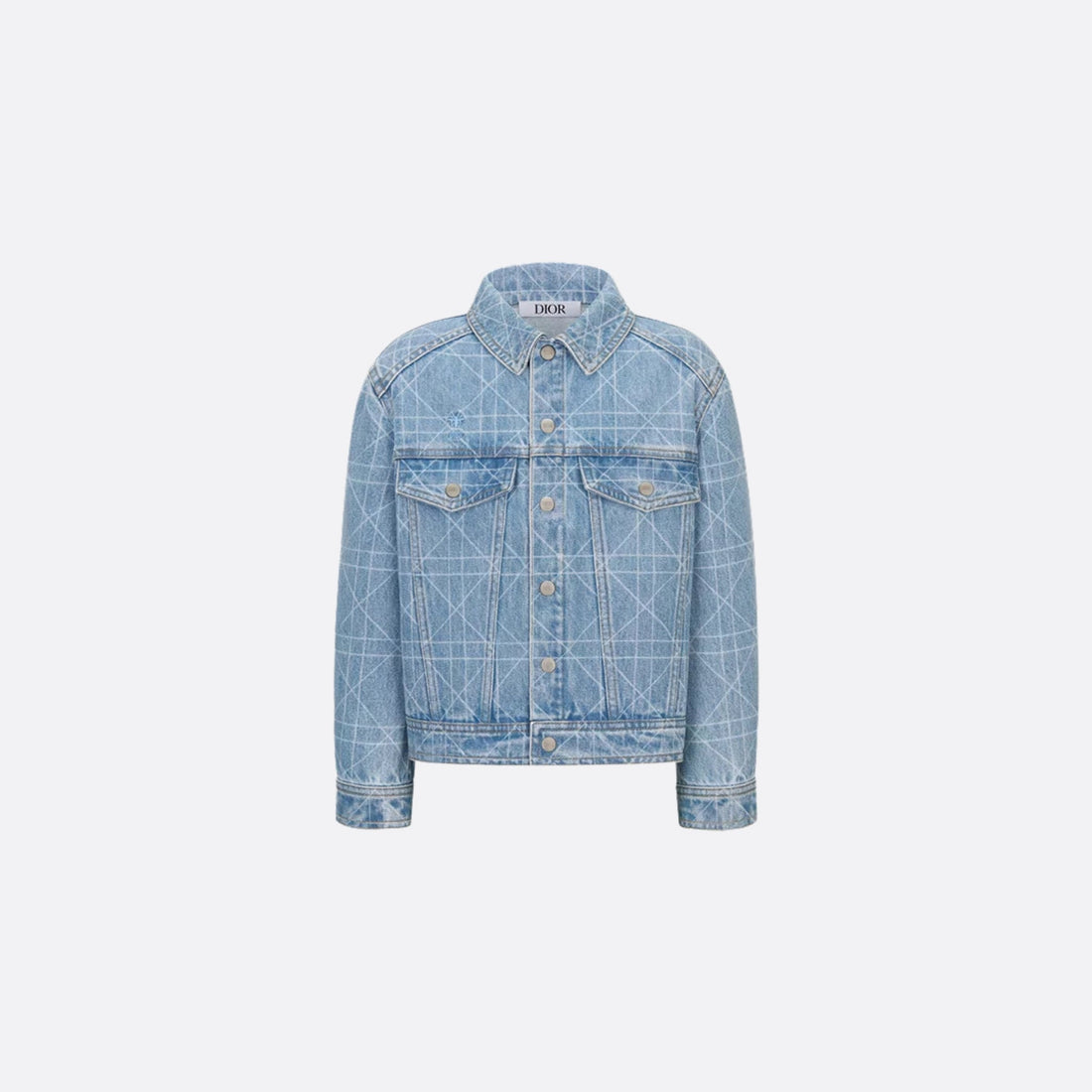 Kids Jacket Blue Cannage Cotton Denim