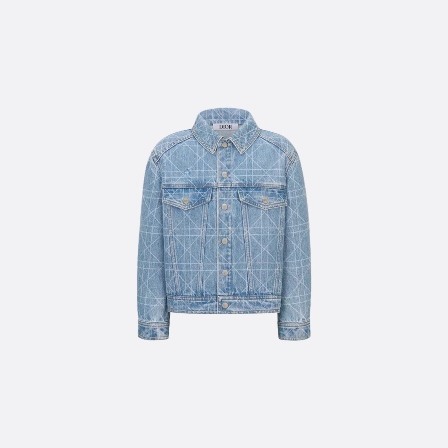 Kids Jacket Blue Cannage Cotton Denim