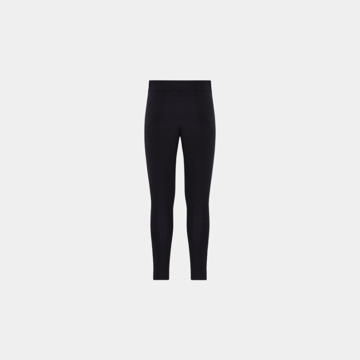 Kids Leggings Black and White Technical Jersey